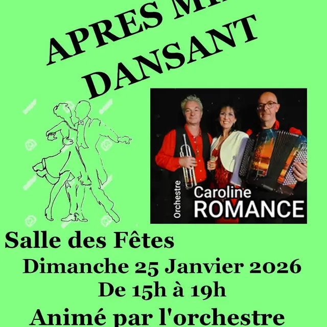Après-midi Dansant avec Caroline Romance_Les Mées