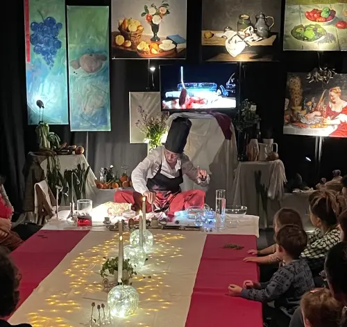 Spectacle - DÉ-LI-CIEUX ! Pièce pour 20 convives_La Courneuve