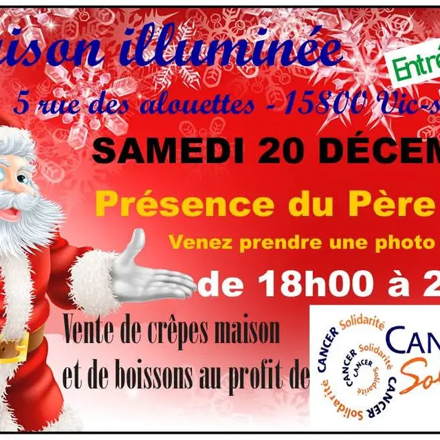 Séance photo avec le Père Noël_Vic-sur-Cère