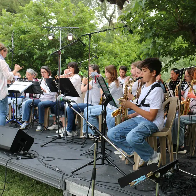 Concert champêtre de l'Ecole Intercommunale de Musique_Vaison-la-Romaine