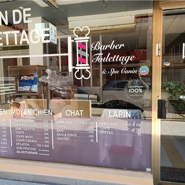 Barber Toilettage Golfe-Juan