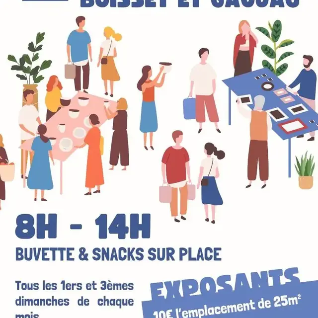 Marché aux Puces de Boisset-Gaujac_Boisset-et-Gaujac