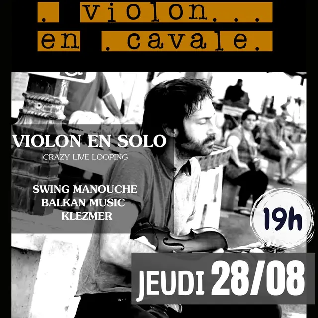 Apéro Musical avec Violon en Cavale_Montbel