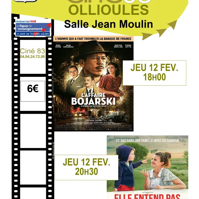 Ciné 83 : projection du film L'affaire Bojarski_Ollioules