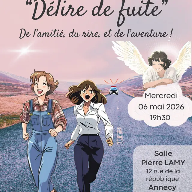 Théâtre : Délire de fuite_Annecy