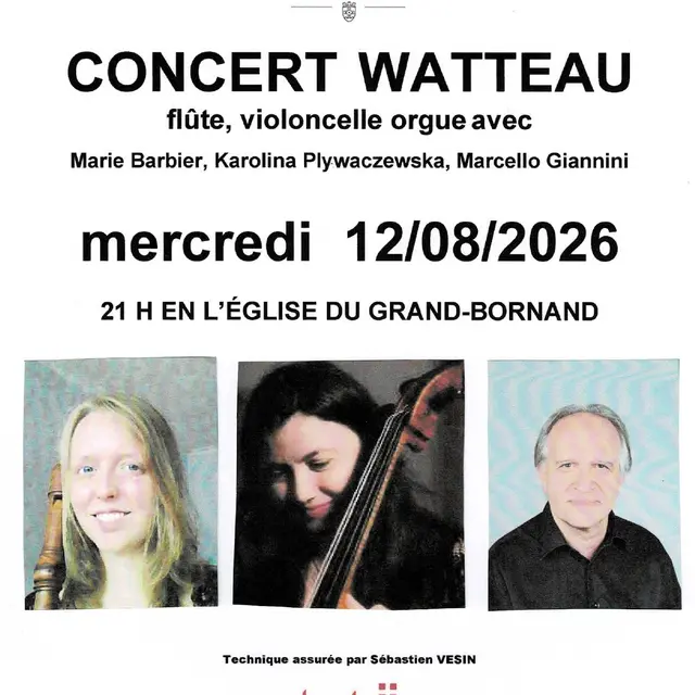 Concert de l'ensemble Watteau_Le Grand-Bornand