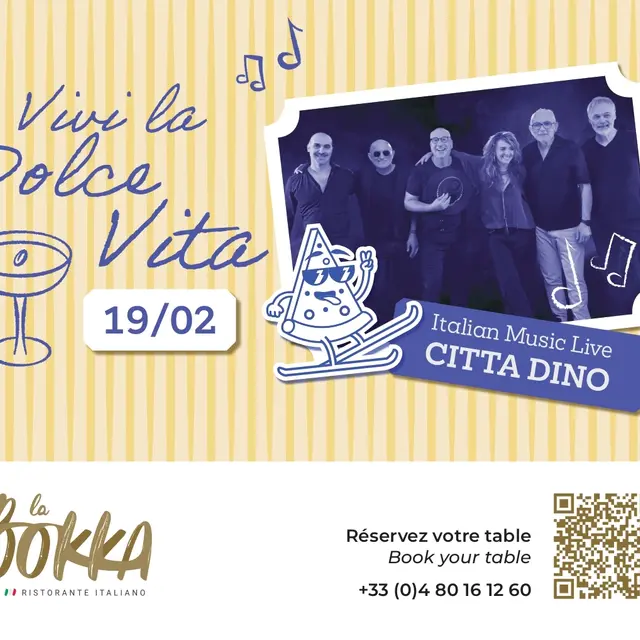 Italian Music Live Citta dino - La Bokka 1902_Les Gets