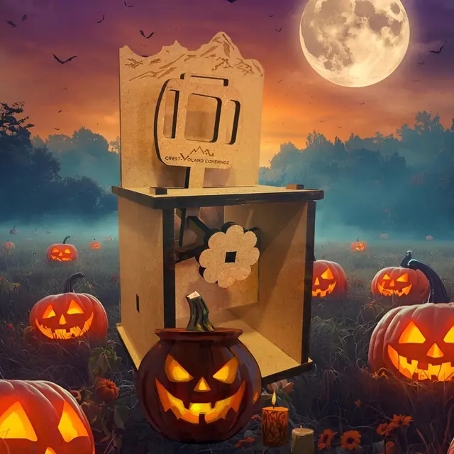 Atelier créatif Halloween : construis ta télécabine de la peur !_Crest-Voland