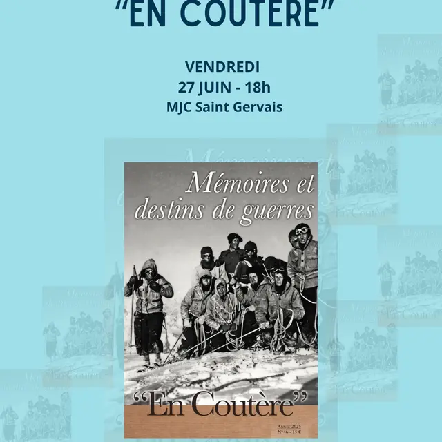 MJC - Lancement ''En coutère_Saint-Gervais-les-Bains
