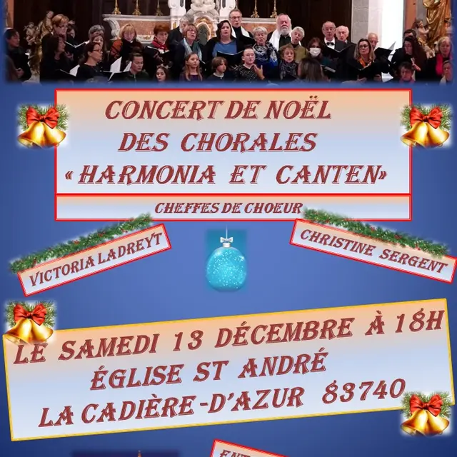 Concert de Noël des Chorales_La Cadière-d'Azur