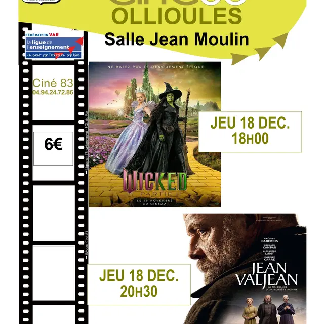 Ciné 83 : projection du film Wicked partie 2 _Ollioules