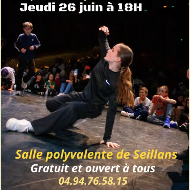 Spectacle de danse HIP-HOP_Seillans