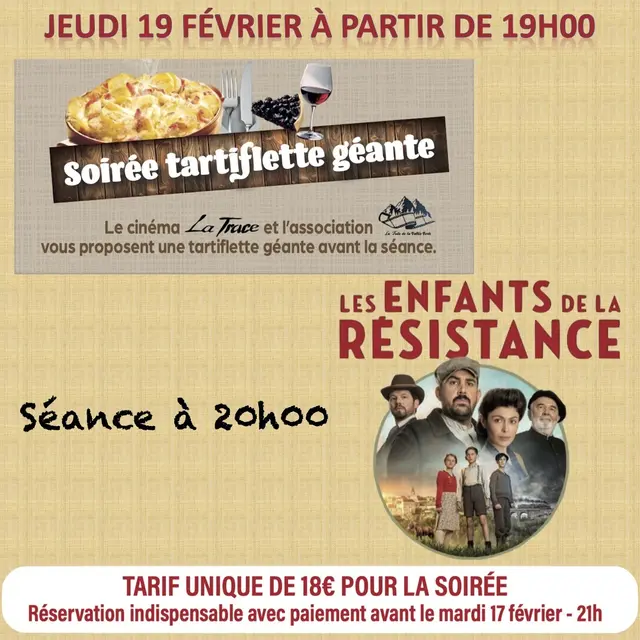 Soirée Tartiflette Géante_Villard