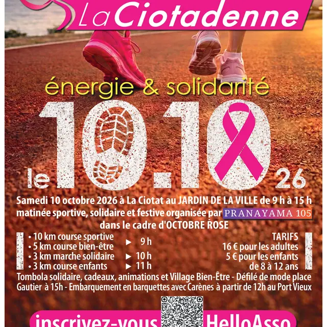 3ème marche et course solidaire La Ciotadenne_La Ciotat