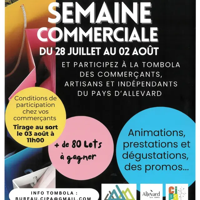 La semaine commerçante à Allevard_Allevard