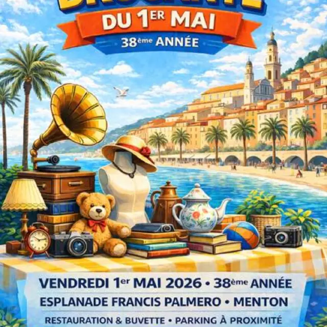 Brocante du Lions Club de Menton_Menton
