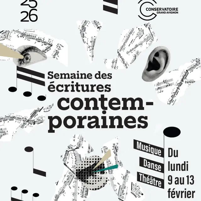 Semaine des écritures contemporaines en musique, danse et théâtre_Le Pontet