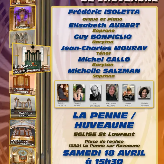 La Route des Orgues de l'Huveaune à la Penne sur Huveaune_La Penne-sur-Huveaune