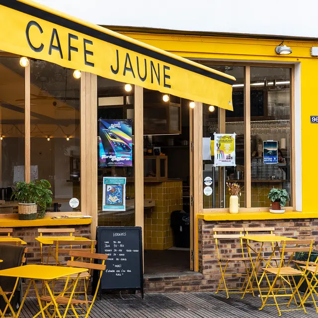 Saint-Ouen - Resautant - Café Jaune