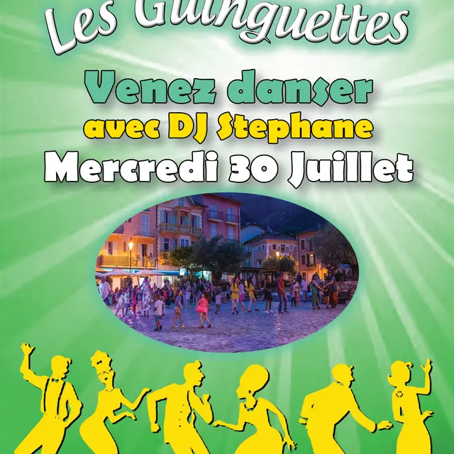 Guinguette/bal avec DJ STéphane_Roquebillière