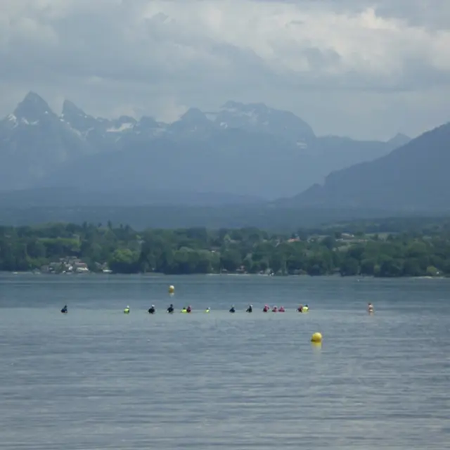 Initiation à la marche aquatique Longe côte_Excenevex