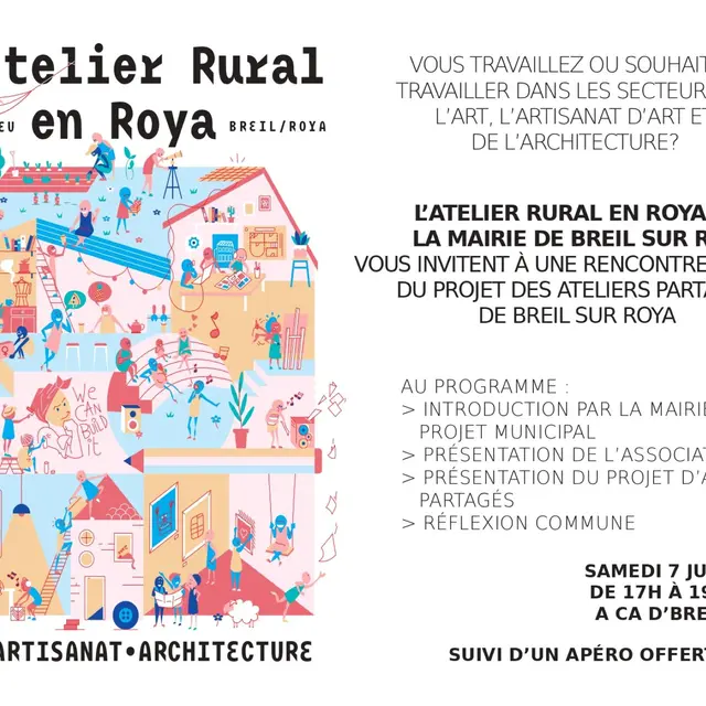 Rencontre avec l'atelier rural en Roya_Breil-sur-Roya