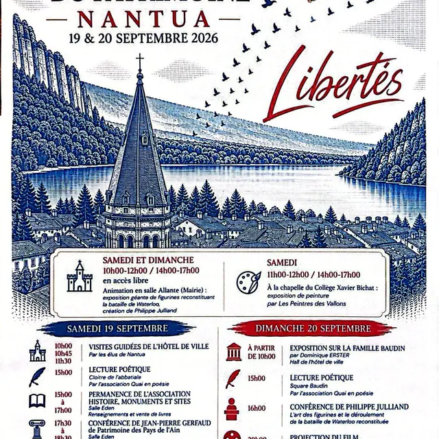 Journées Européennes du Patrimoine - Libertés_Nantua