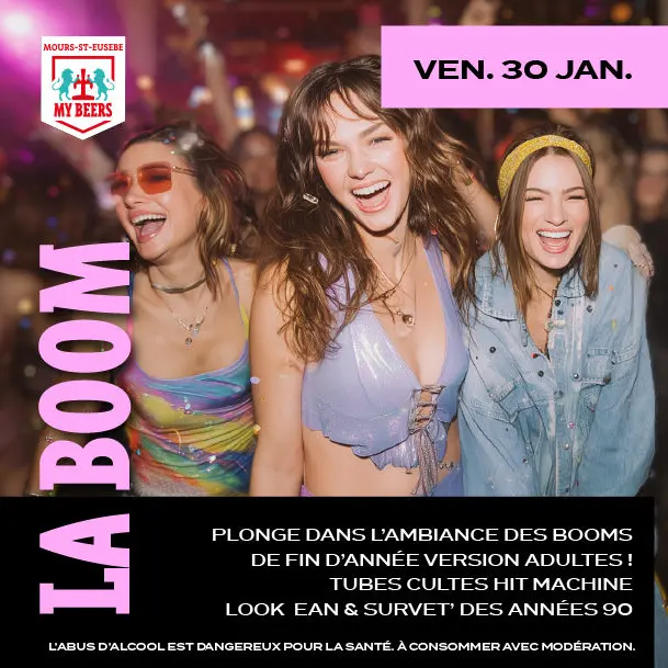 Soirée Boom année 90_Mours-Saint-Eusèbe