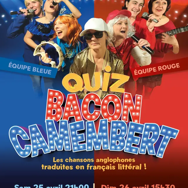 Spectacle musical Quiz bacon camembert_Sospel