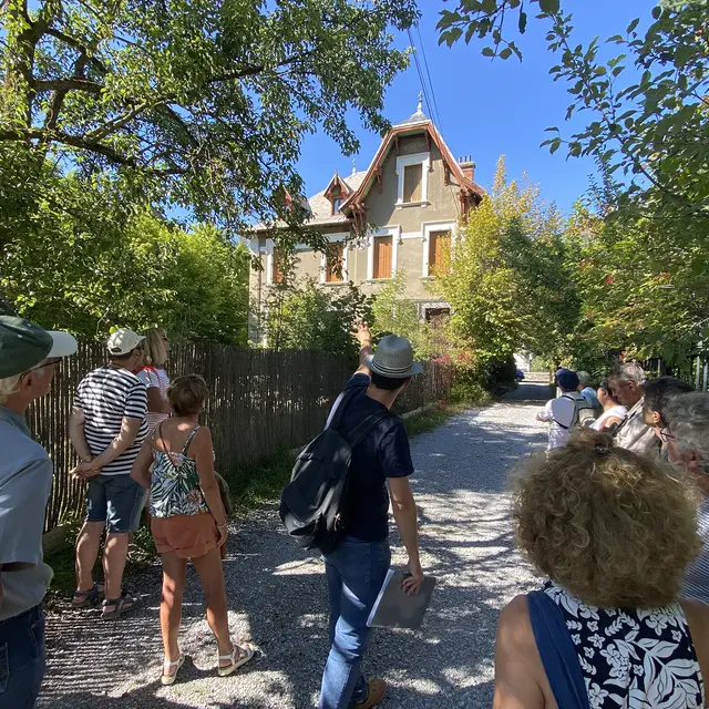 Visite guidée : Les villas de Barcelonnette, retour du Mexique