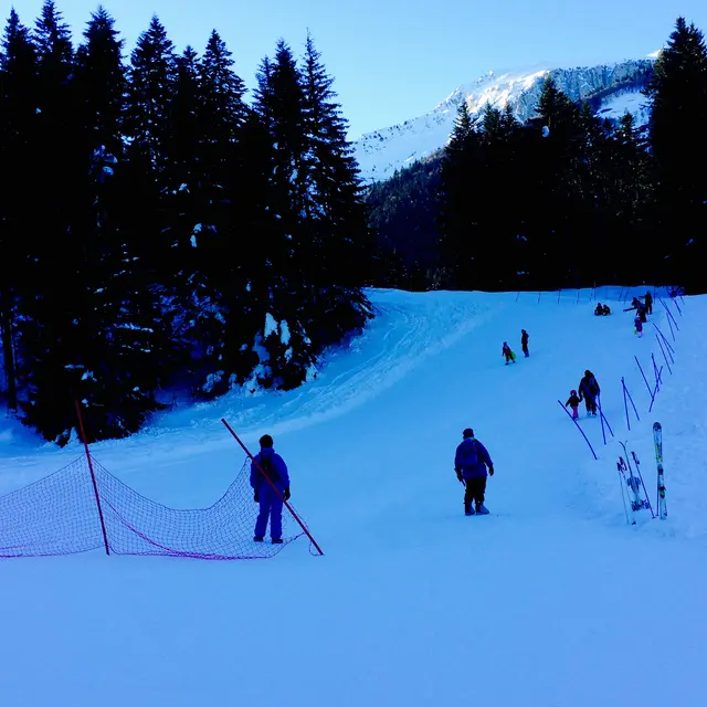 Piste de luge - station du Planolet - St Pierre d'Entremont