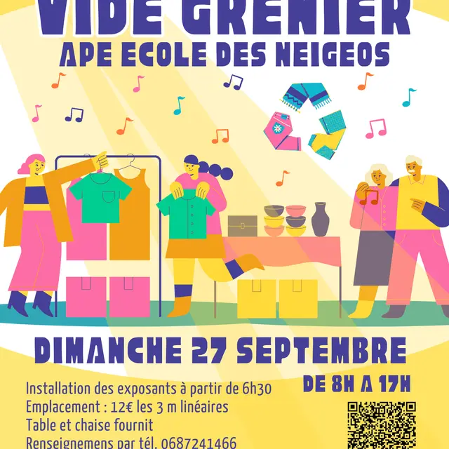 Vide-grenier de l'APE des Neigeos_Annecy
