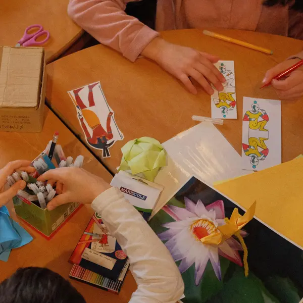 Atelier Harpocrate dans un lotus_Marseille