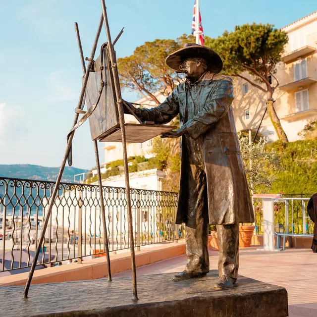 Sculpture « Statue de Winston Churchill » - Paul Rafferty