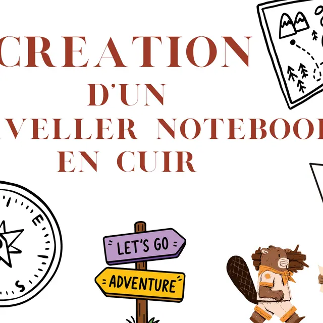 Atelier création d'un Traveler's Notebook en cuir_Thônes