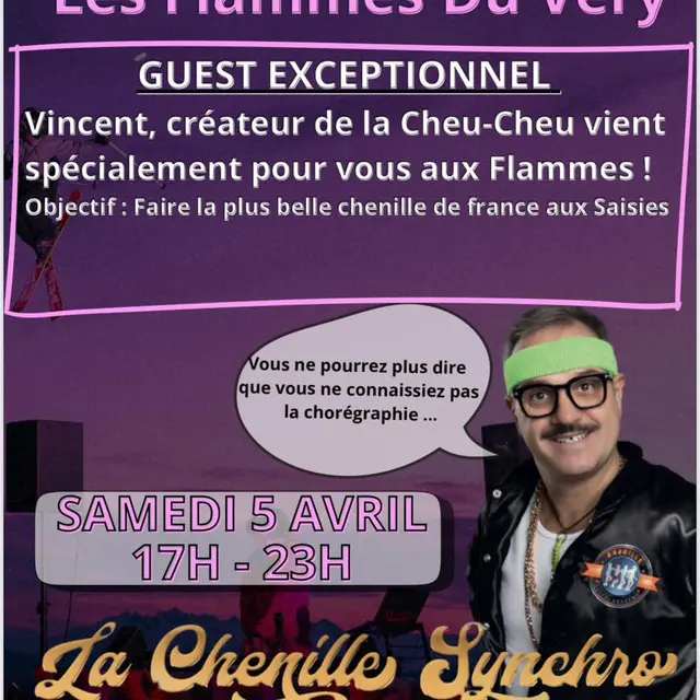 Closing Les Flammes du Véry - La Chenille Synchro_Les Saisies