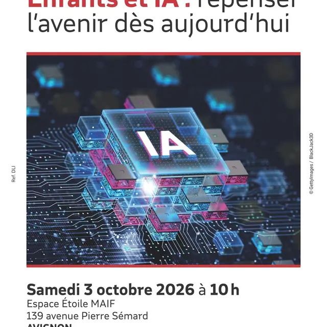 Enfants et IA : repenser l'avenir dès aujourd'hui_Avignon
