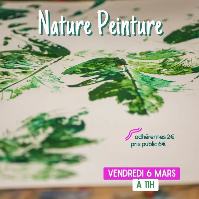 Atelier : Nature peinture