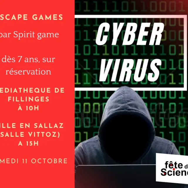 Fête de la science - Escape games_Fillinges