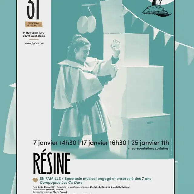 Spectacle jeune public - Résine