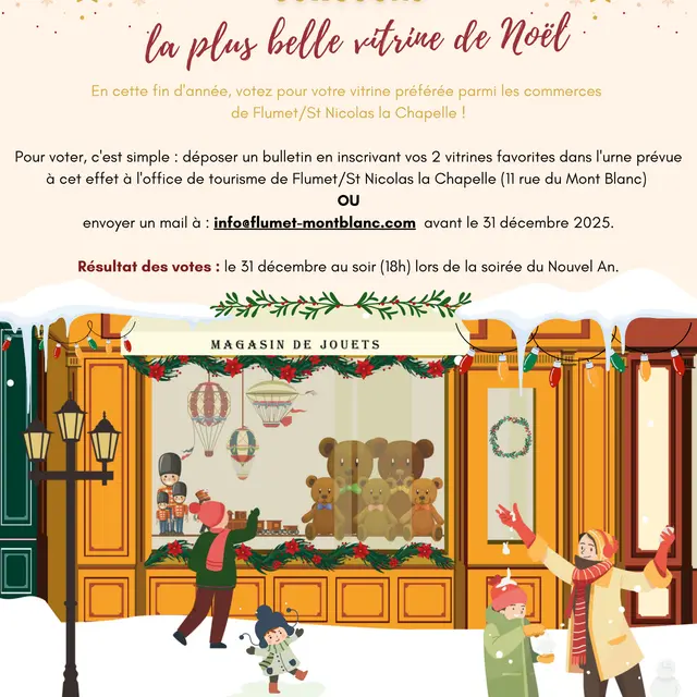 Concours de la plus belle vitrine_Flumet