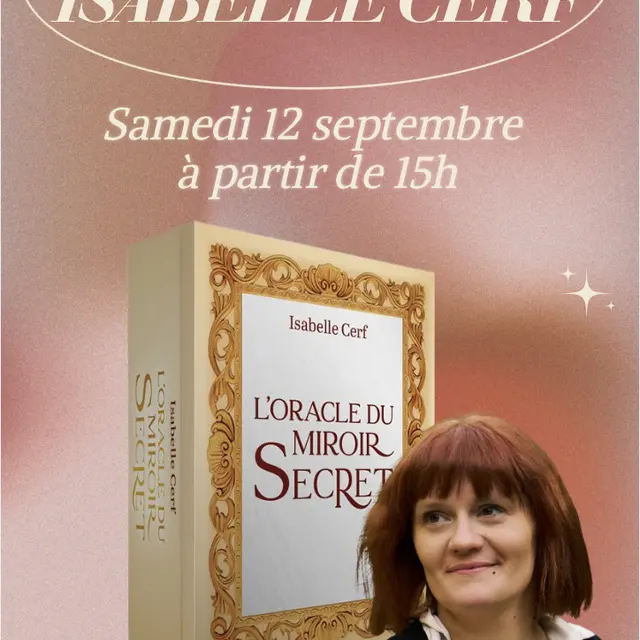 Dédicace Isabelle Cerf - Librairie du Cap_Saint-Laurent-du-Var