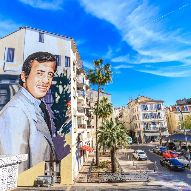 Fresque Jean-Paul Belmondo