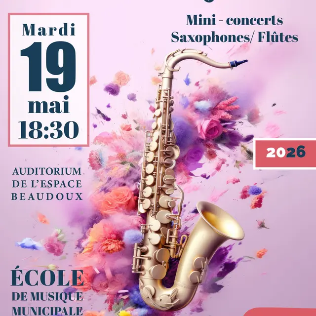 Master Class de Beaudoux et mini-concerts - Formation musicale, saxophone et flûte_Lambesc