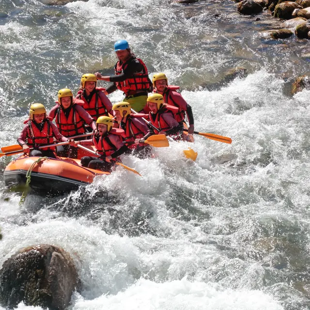 Descente en rafting