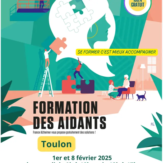 Formation aidants familiaux avec France Alzheimer Var_Toulon