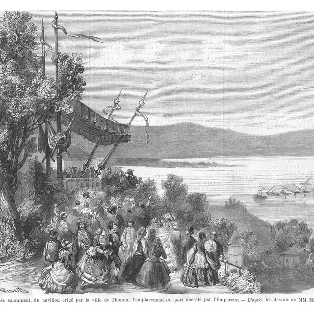 Conférence : le voyage impérial en Savoie, aout-septembre 1860_Thonon-les-Bains