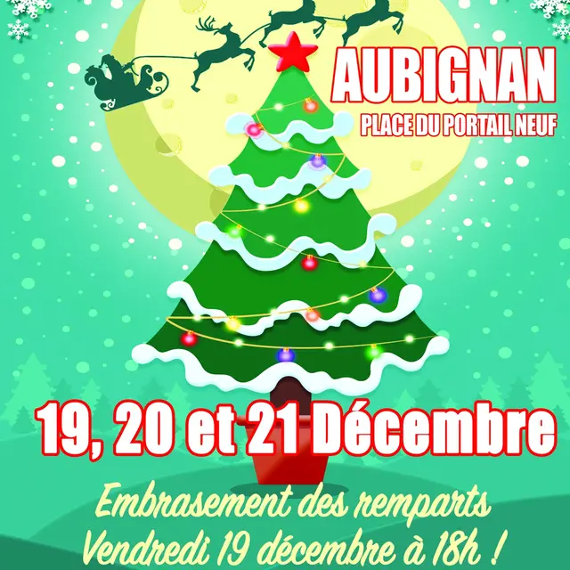 Marché de Noël_Aubignan
