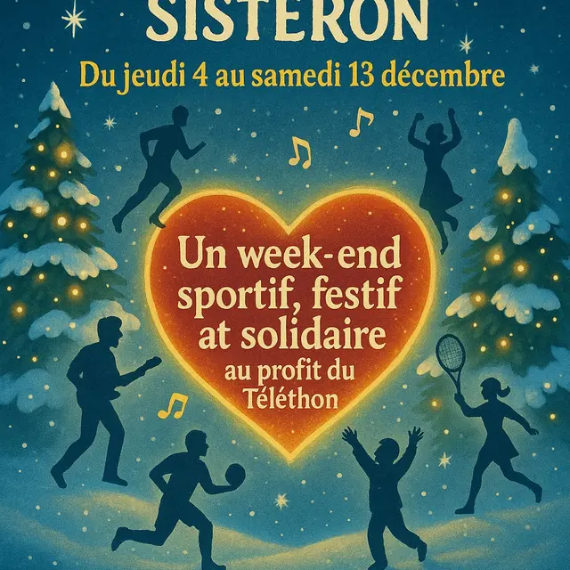 Téléthon : animations sportives_Sisteron