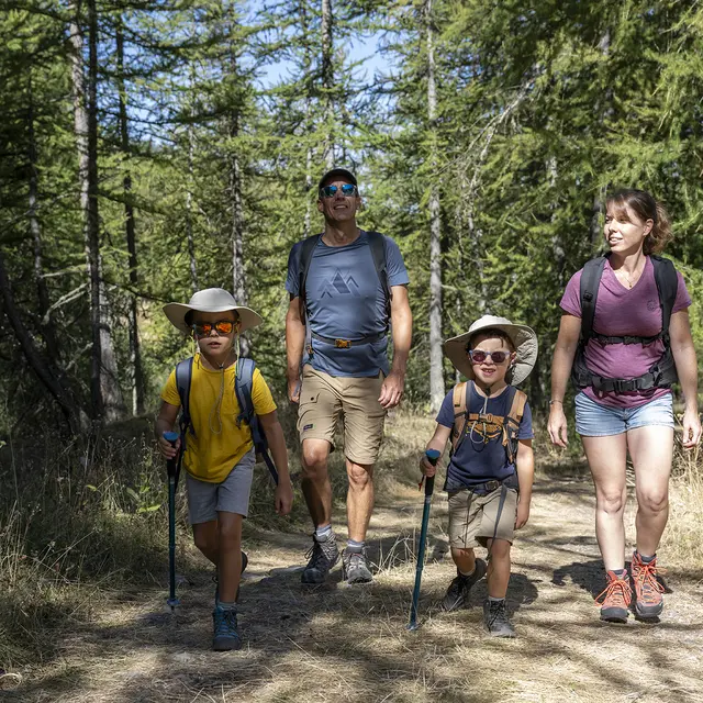 Sentier de Guillem Maurin - Faucon-de-Barcelonnette